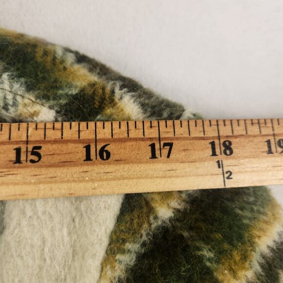 Lee Wald Weatherpal Plaid Wool Shirt Jacket Men's M Fleece Lined Vintage - Picture 13 of 15